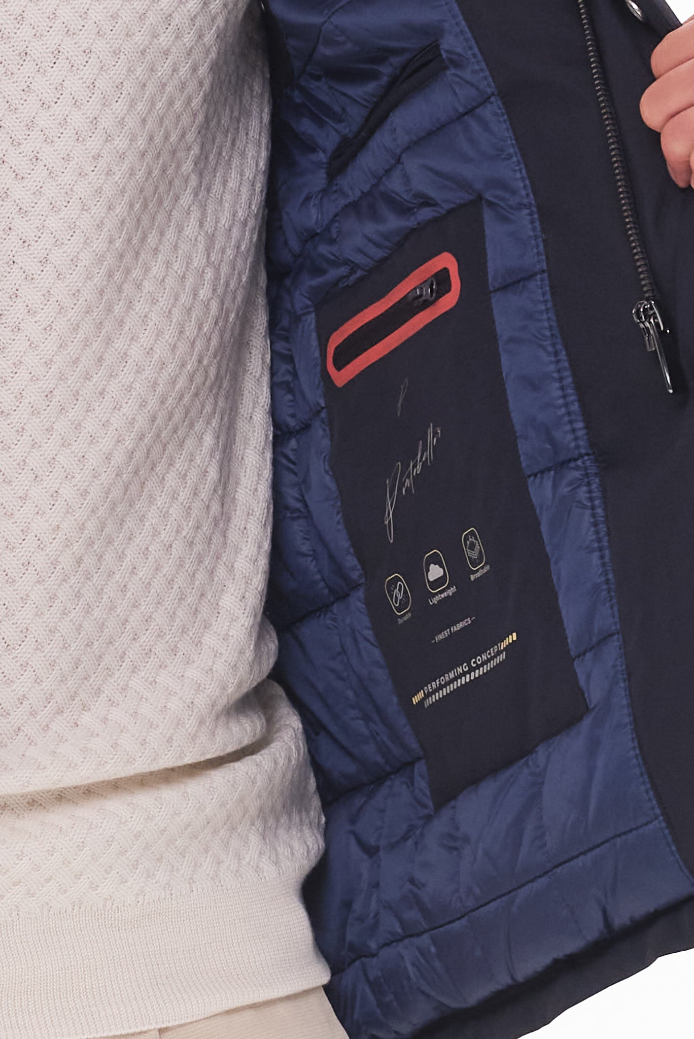 ΑΝΔΡΙΚΟ ΜΠΛΕ ΜΠΟΥΦΑΝ PORTOBELLO'S REGULAR FIT