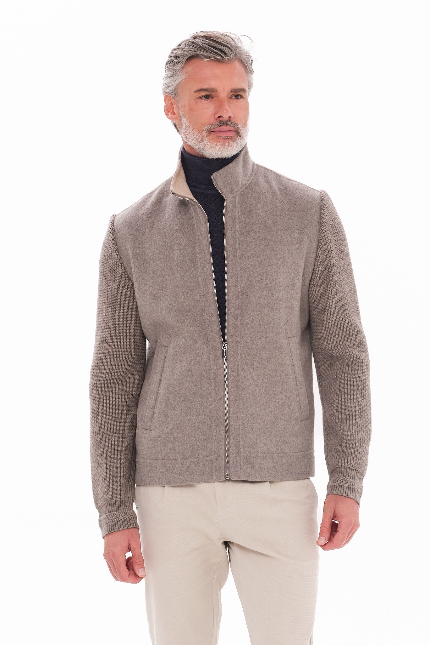 ΑΝΔΡΙΚΟ ΜΠΕZ ΤΖΑΚΕΤ MILESTONE REGULAR FIT