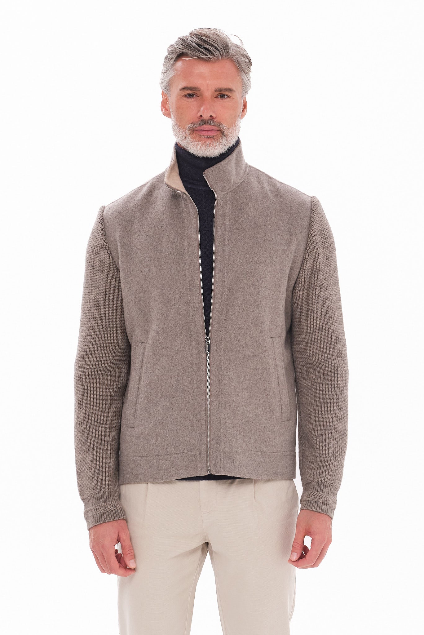 ΑΝΔΡΙΚΟ ΜΠΕZ ΤΖΑΚΕΤ MILESTONE REGULAR FIT