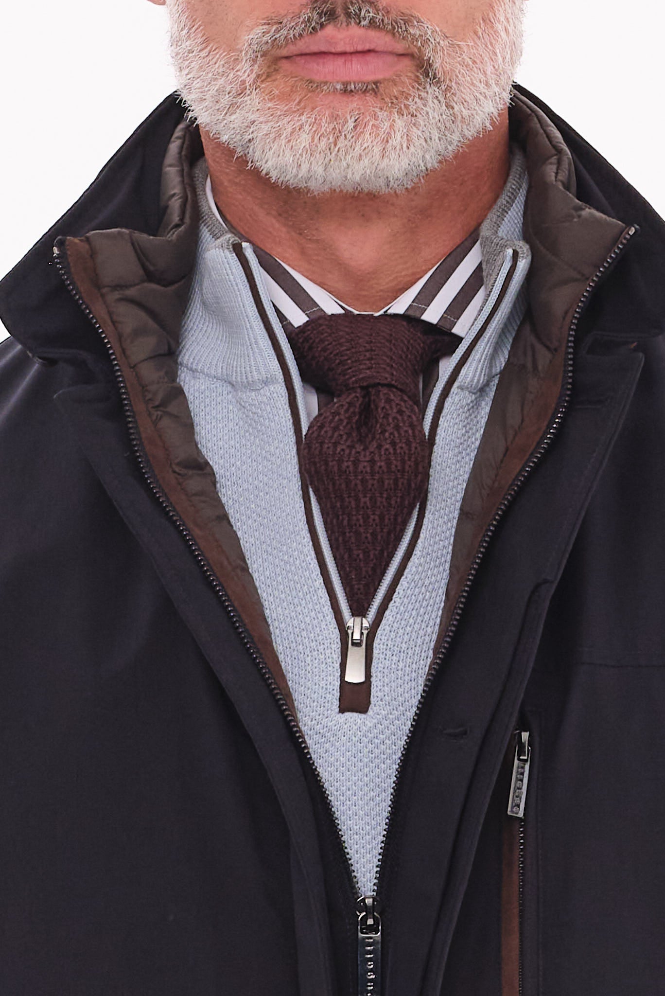 ΑΝΔΡΙΚΟ ΜΠΛΕ ΜΠΟΥΦΑΝ BUGGATI ΜΕ ΑΠΟΣΠΩΜΕΝΗ ΜΟΣΤΡΑ REGULAR FIT