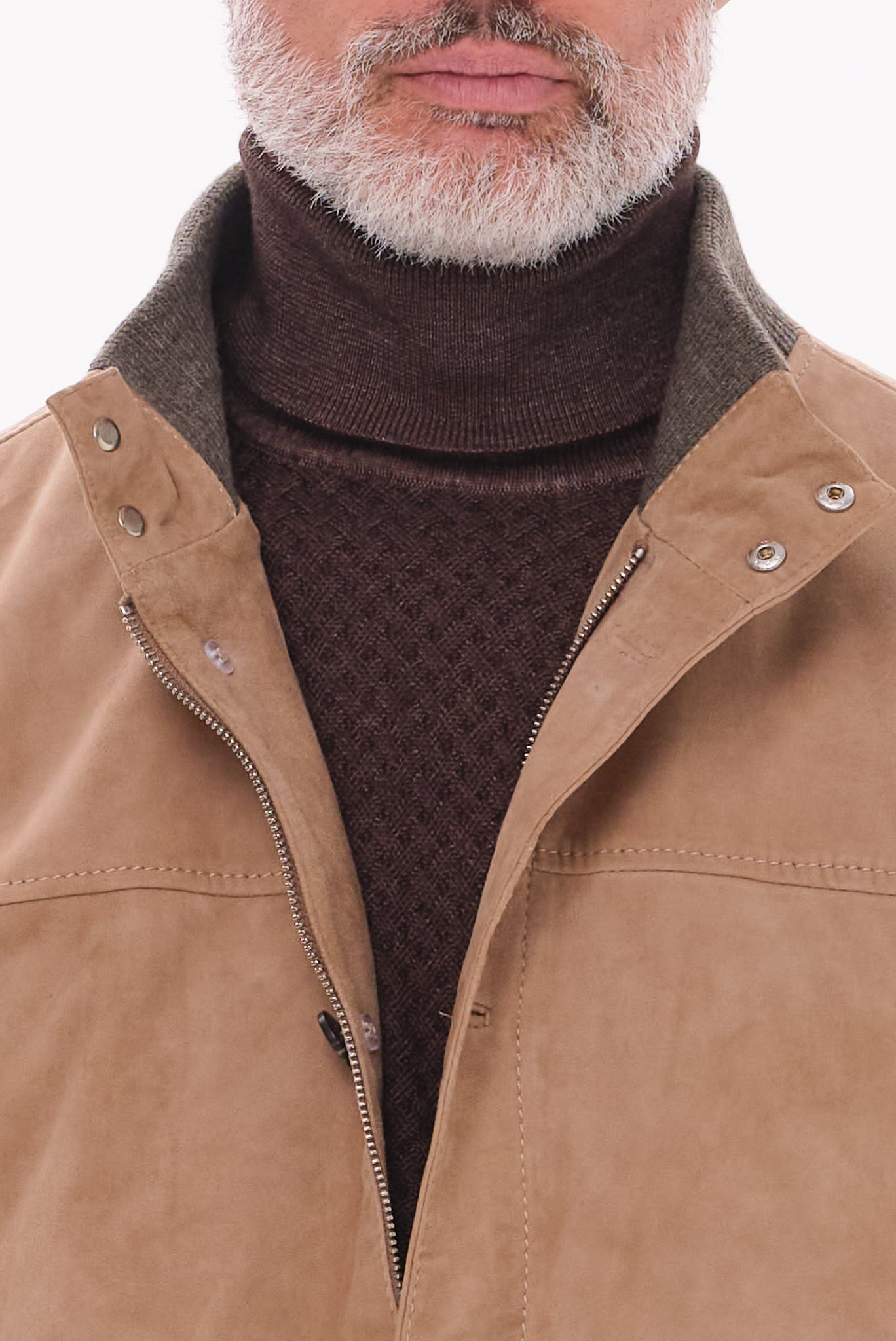 ΑΝΔΡΙΚΟ ΜΠΕΖ ΣΚΟΥΡΟ ΔΕΡΜΑΤΙΝΟ SUEDE ΤΖΑΚΕΤ PORTOBELLO'S REGULAR FIT