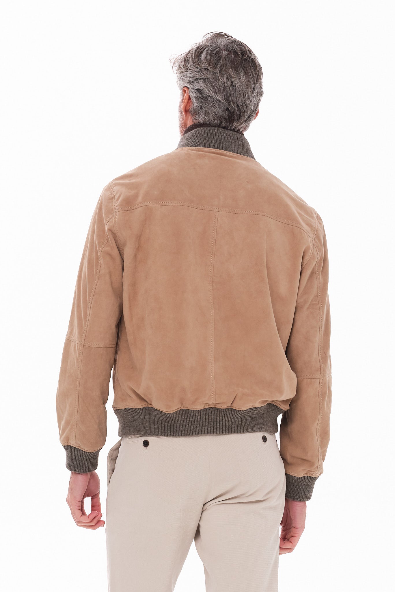 ΑΝΔΡΙΚΟ ΜΠΕΖ ΣΚΟΥΡΟ ΔΕΡΜΑΤΙΝΟ SUEDE ΤΖΑΚΕΤ PORTOBELLO'S REGULAR FIT