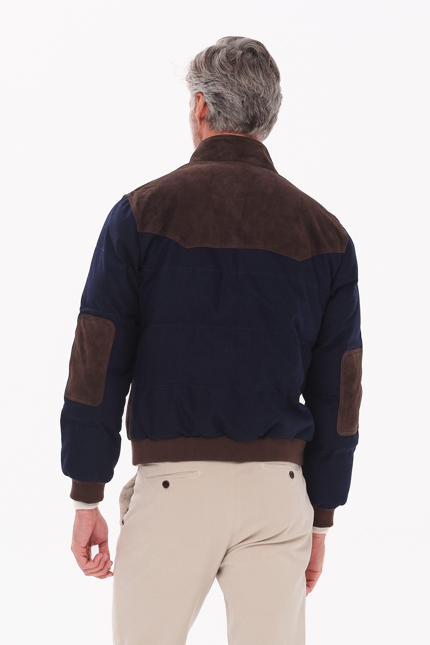 ΑΝΔΡΙΚΟ ΚΑΦΕ ΜΠΛΕ ΔΕΡΜΑΤΙΝΟ SUEDE ΤΖΑΚΕΤ PORTOBELLO'S REGULAR FIT