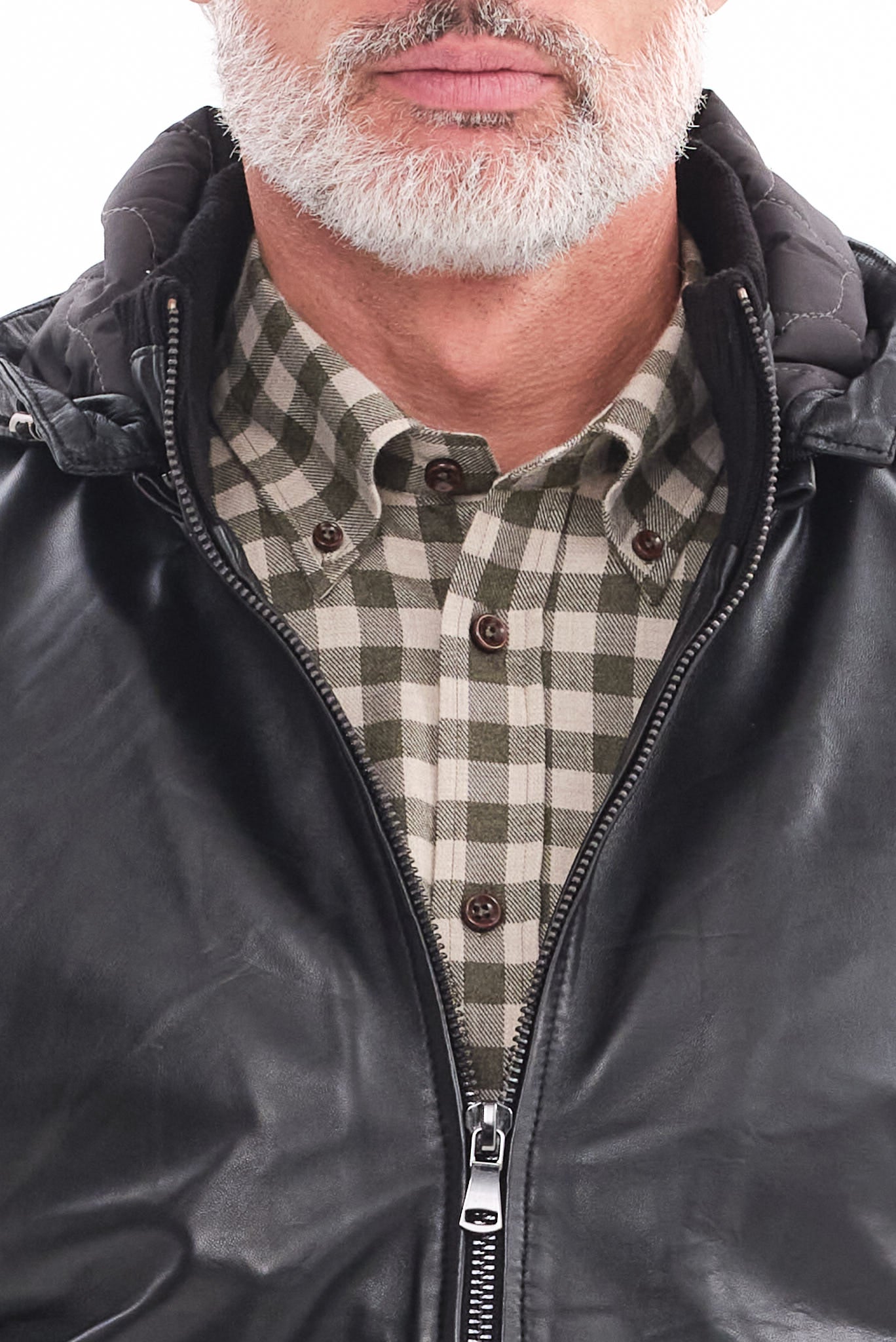 ΑΝΔΡΙΚΟ ΜΑΥΡΟ ΔΕΡΜΑΤΙΝΟ ΜΠΟΥΦΑΝ PORTOBELLO'S REGULAR FIT