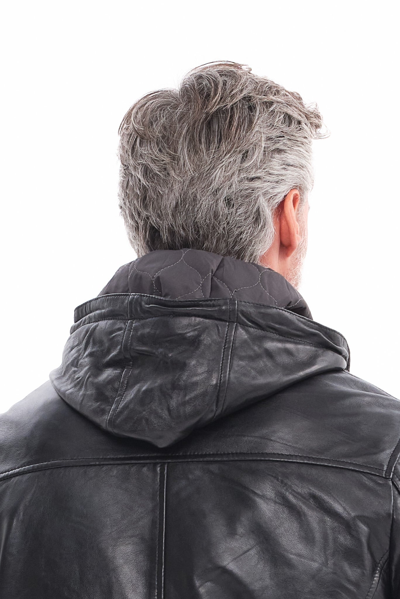 ΑΝΔΡΙΚΟ ΜΑΥΡΟ ΔΕΡΜΑΤΙΝΟ ΜΠΟΥΦΑΝ PORTOBELLO'S REGULAR FIT