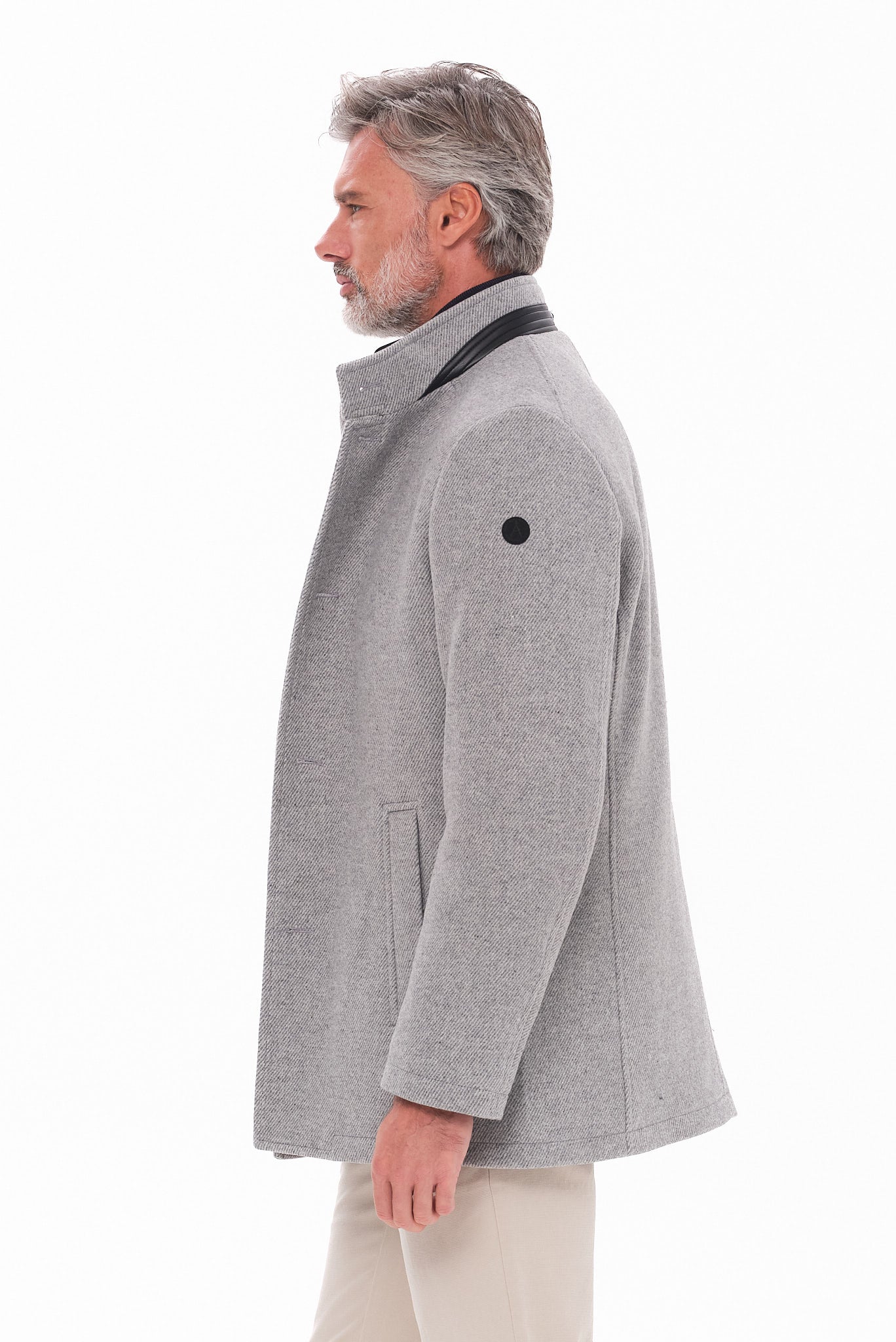 ΑΝΔΡΙΚΟ ΑΝΟΙΧΤΟ ΓΚΡΙ ΠΑΛΤΟ PORTOBELLO'S REGULAR FIT