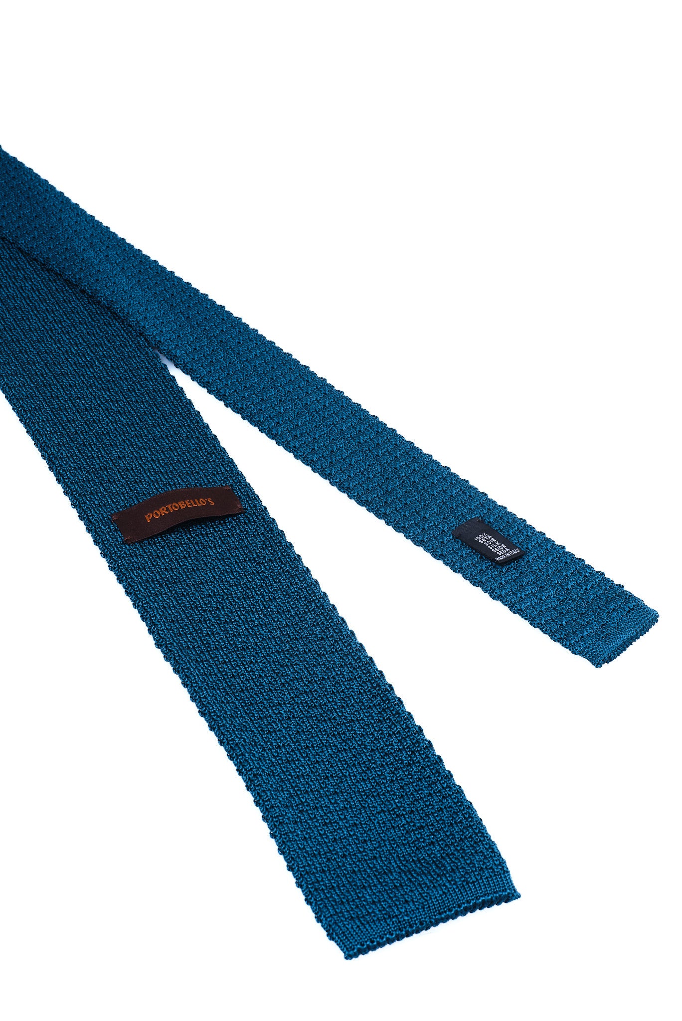 ΑΝΔΡΙΚΗ ΜΕΤΑΞΩΤΗ ΠΛΕΚΤΗ ΤΙΡΚΟΥΑΖ ΓΡΑΒΑΤΑ PORTOBELLO'S