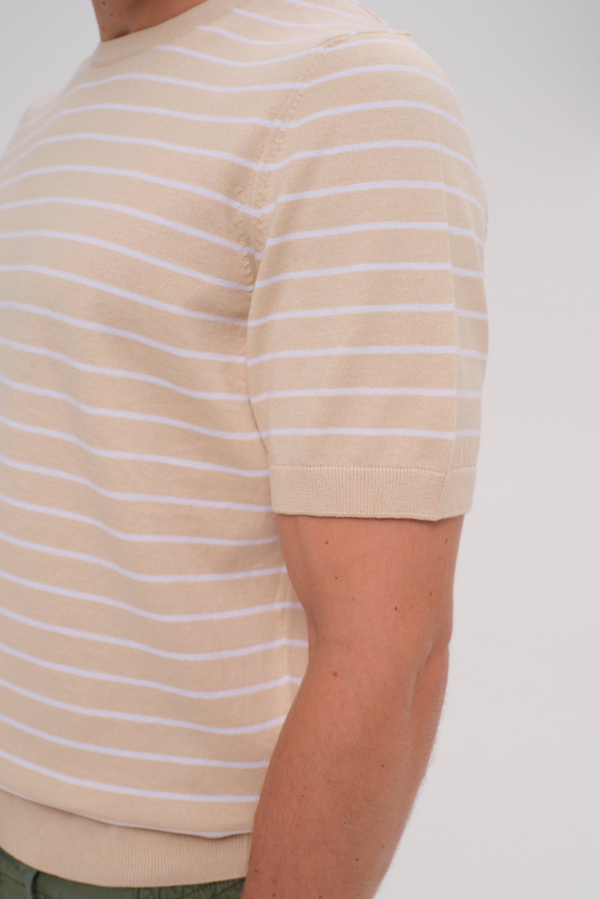 ΑΝΔΡΙΚΟ T-SHIRT ΜΑΡΙΝΙΕΡΑ ΣΕ ΜΠΕΖ ΧΡΩΜΑ PORTOBELLO'S