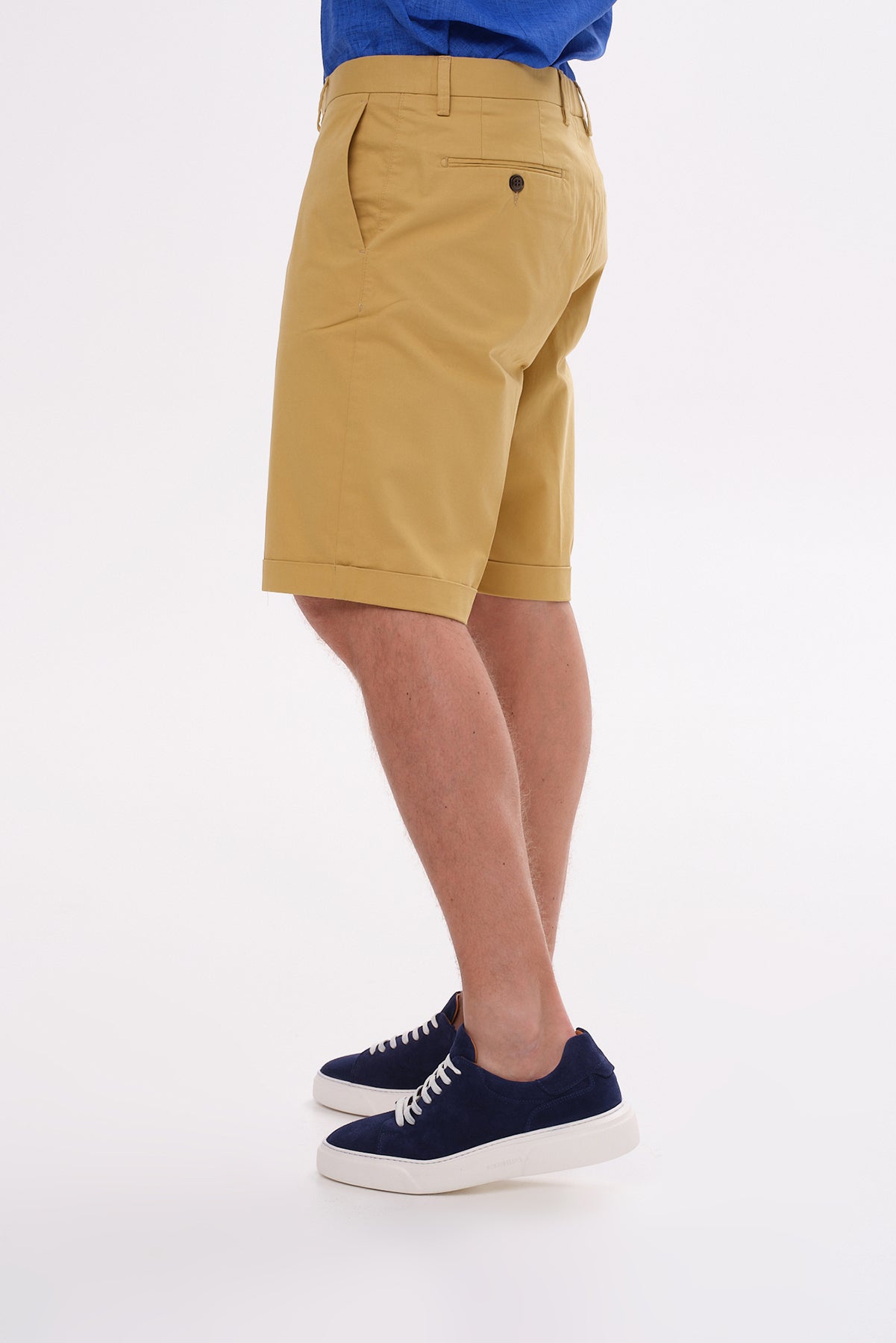 ΑΝΔΡΙΚΗ ΚΙΤΡΙΝΗ ΒΕΡΜΟΥΔΑ CHINOS PORTOBELLO'S SLIM FIT