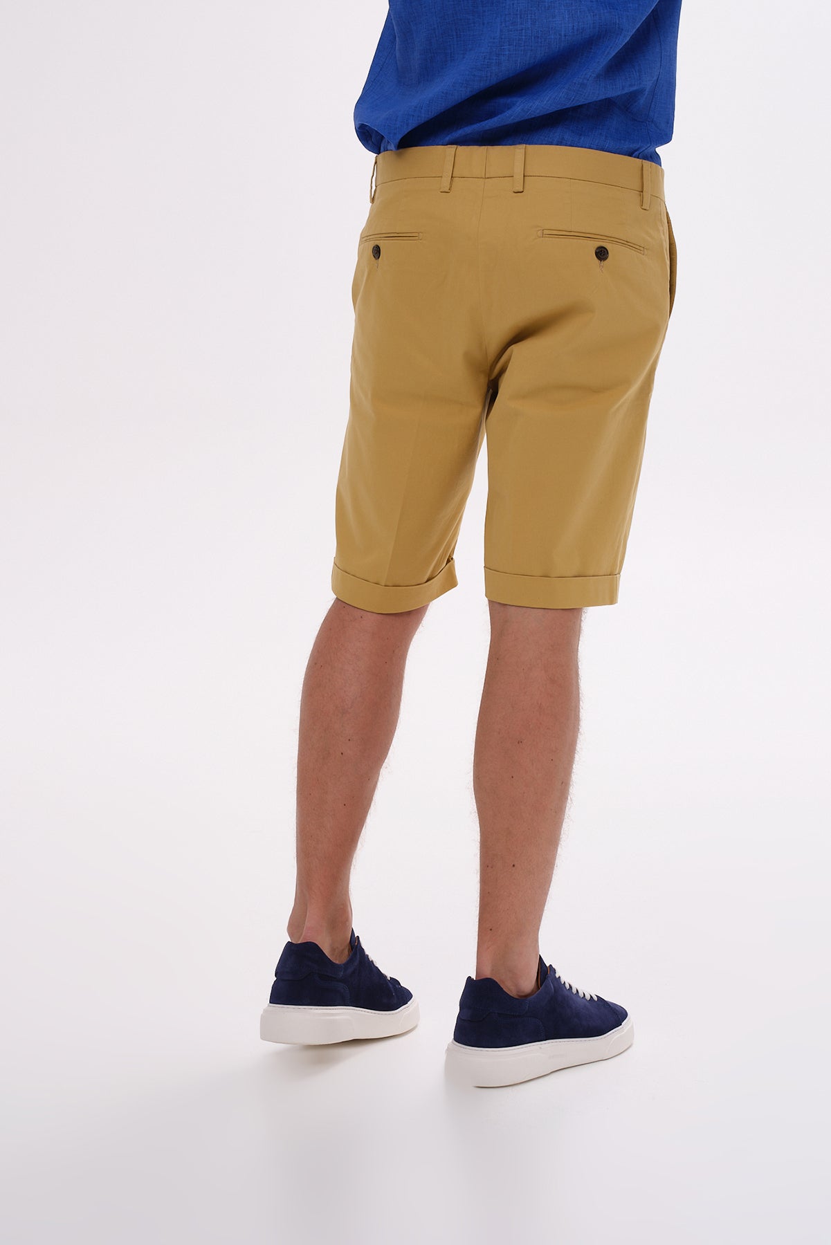 ΑΝΔΡΙΚΗ ΚΙΤΡΙΝΗ ΒΕΡΜΟΥΔΑ CHINOS PORTOBELLO'S SLIM FIT