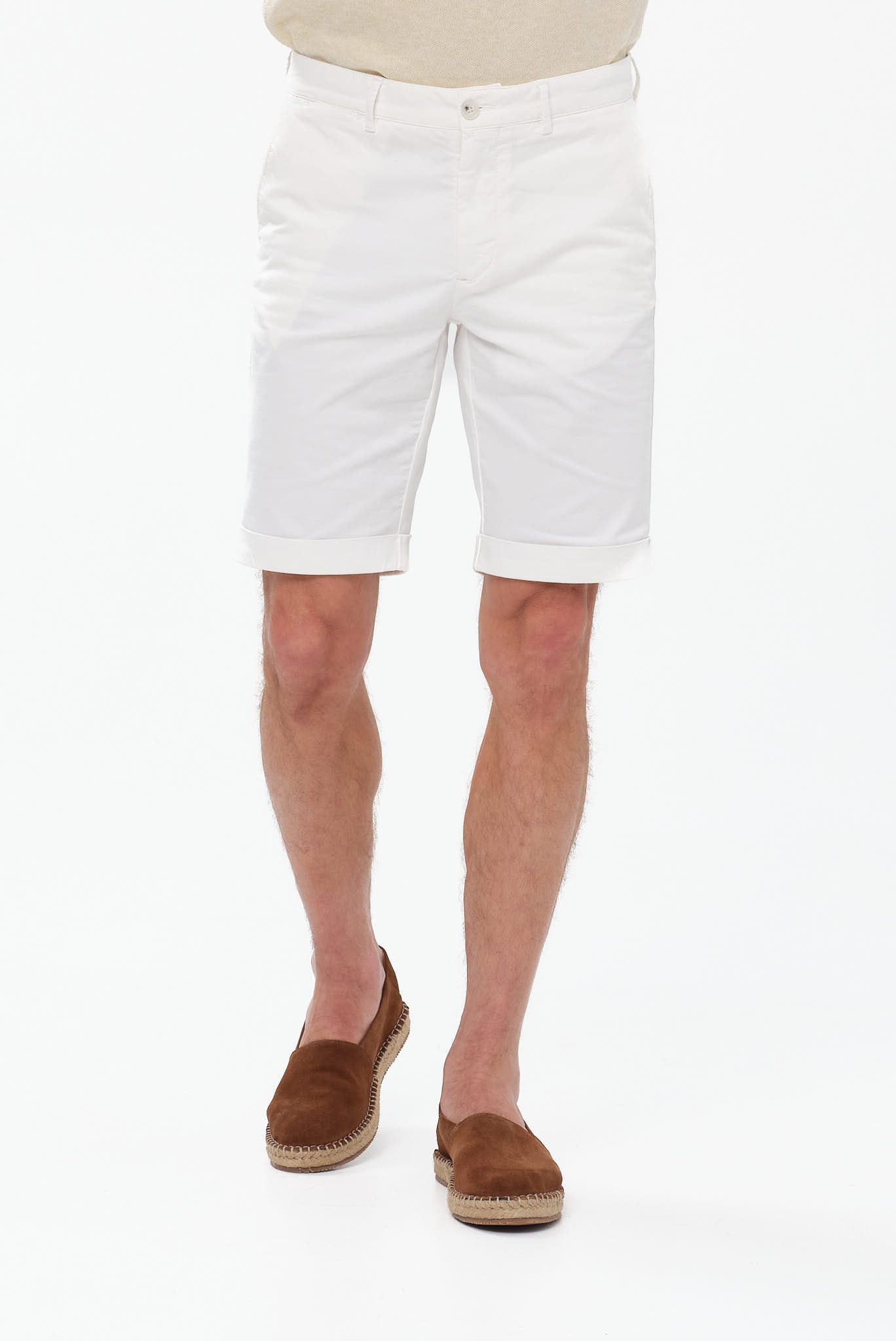 ΑΝΔΡΙΚΗ ΛΕΥΚΗ CHINOS ΒΕΡΜΟΥΔΑ PORTOBELLO'S REGULAR FIT