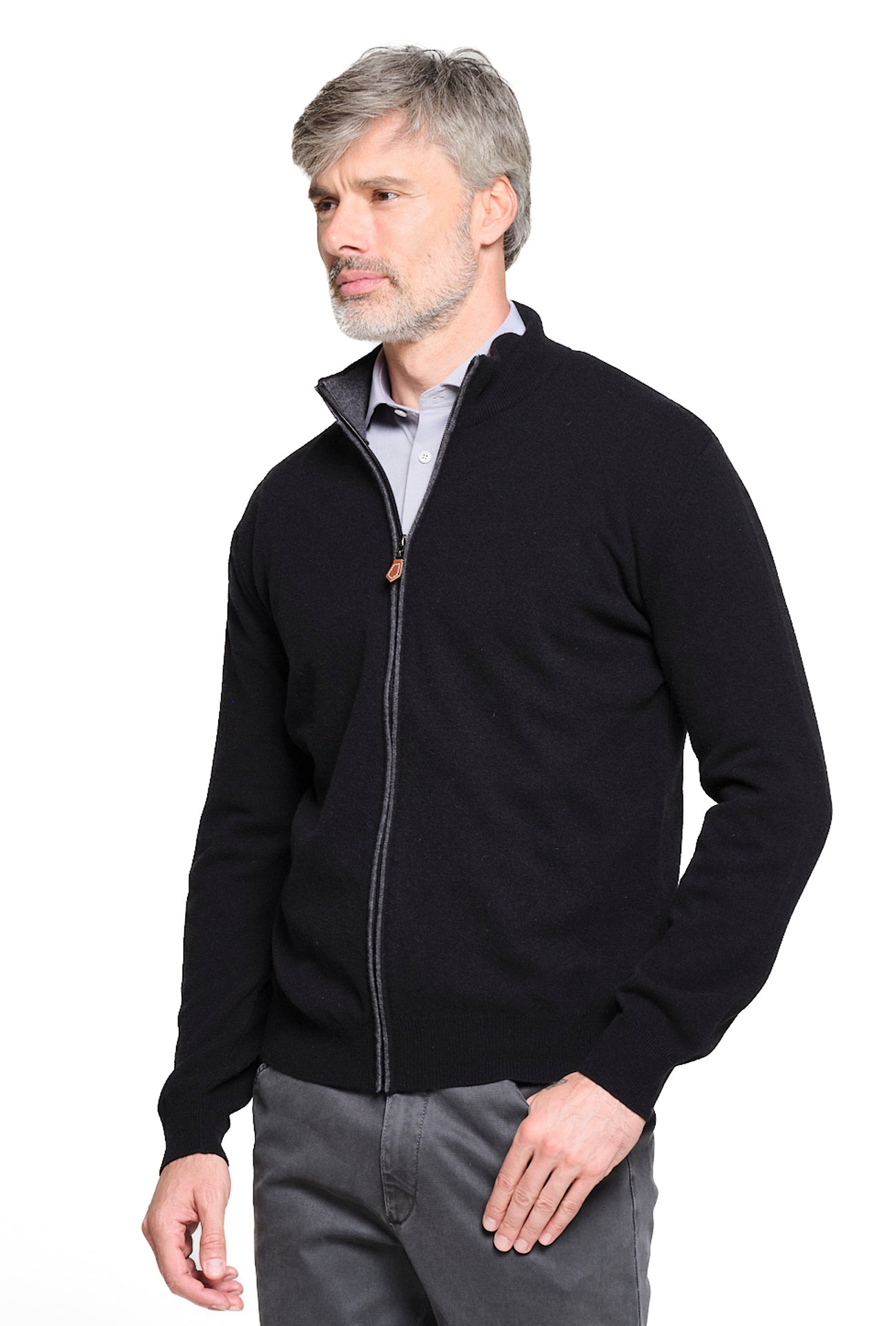 ΑΝΔΡΙΚΗ ΜΑΥΡΗ ΜΑΛΛΙΝΗ ΖΑΚΕΤΑ REGULAR FIT PORTOBELLO'S