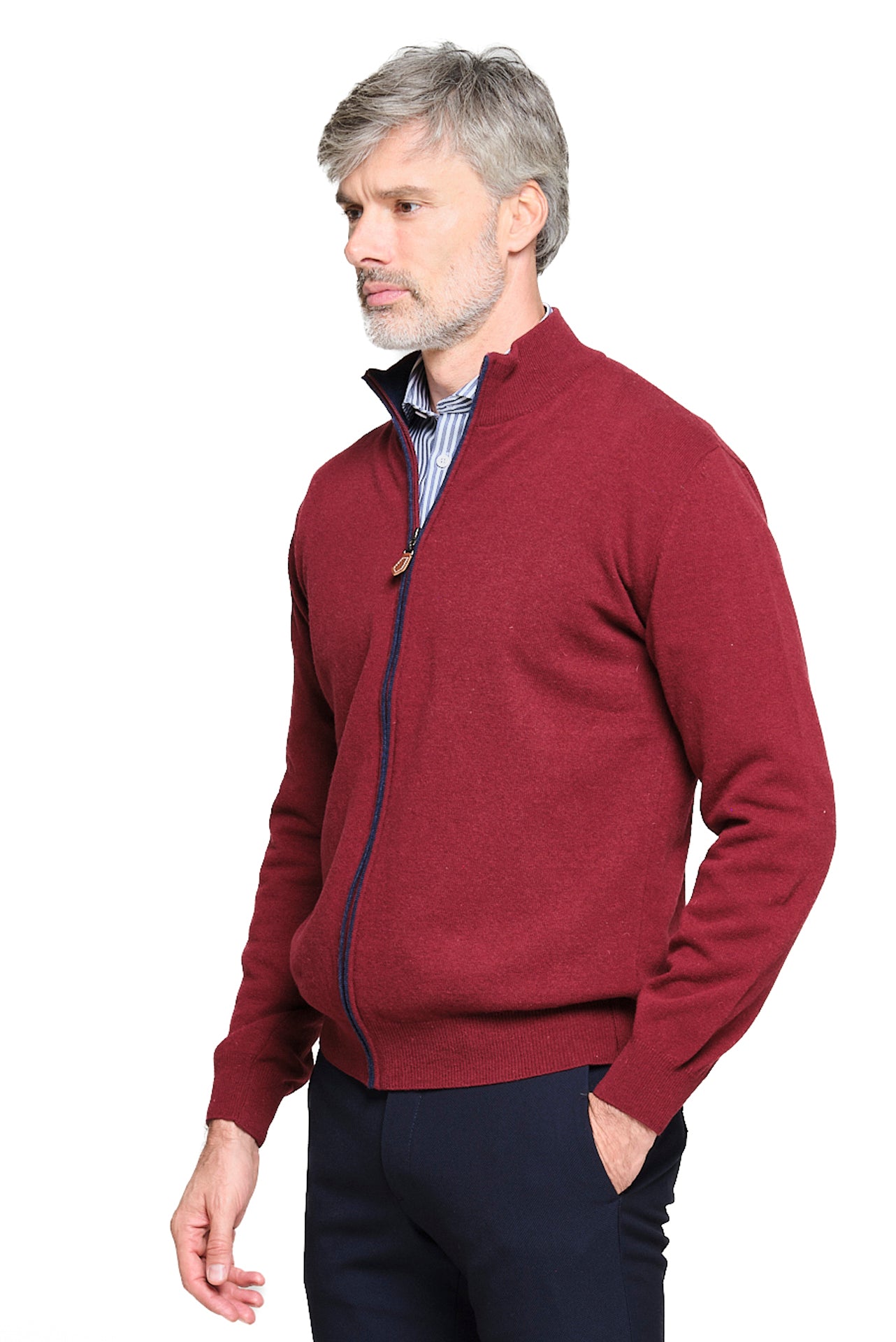 ΑΝΔΡΙΚΗ ΜΠΟΡΝΤΟ ΜΑΛΛΙΝΗ ΖΑΚΕΤΑ REGULAR FIT PORTOBELLO'S