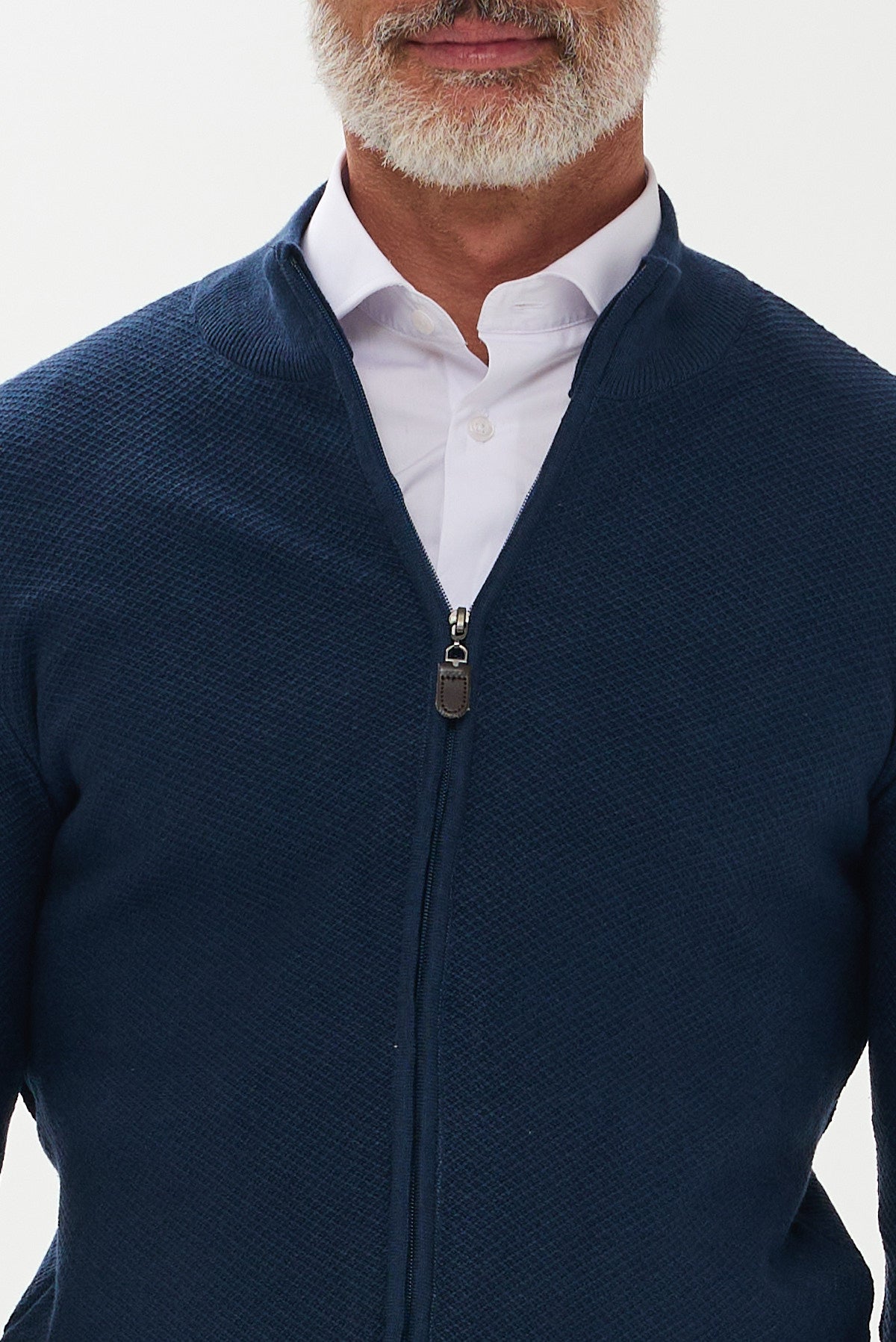 ΑΝΔΡΙΚΗ ΖΑΚΕΤΑ CARDIGAN PORTOBELLO'S ΣΕ INDIGO ΧΡΩΜΑ REGULAR FIT