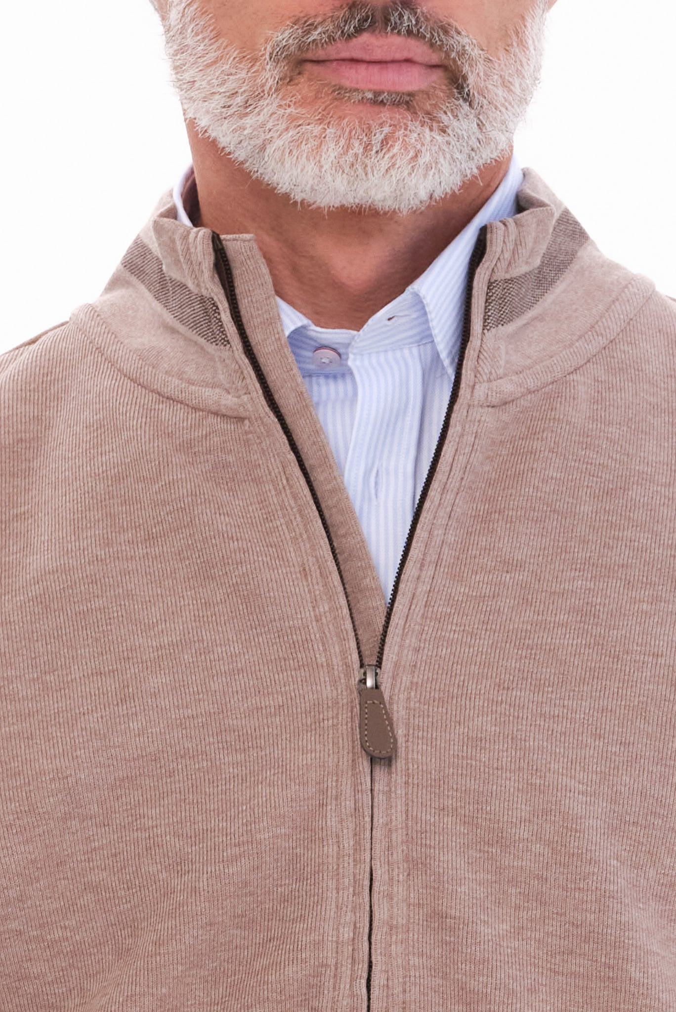 ΑΝΔΡΙΚΗ ΜΠΕΖ ΣΚΟΥΡΟ ΖΑΚΕΤΑ CARDIGAN PORTOBELLO'S REGULAR FIT