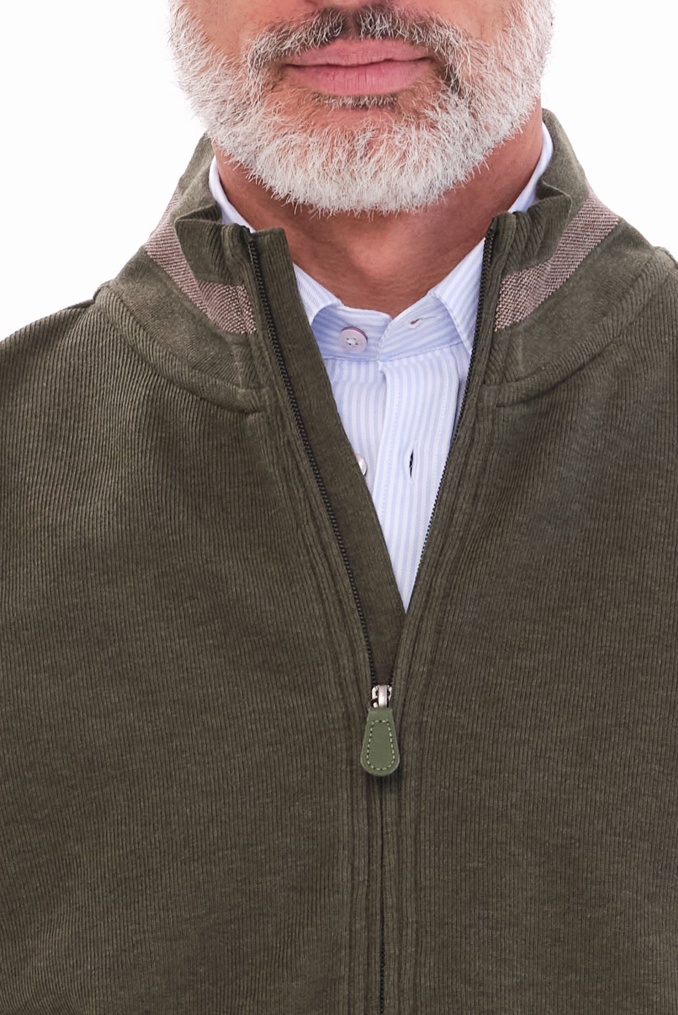 ΑΝΔΡΙΚΗ ΛΑΔΙ ΖΑΚΕΤΑ CARDIGAN PORTOBELLO'S REGULAR FIT