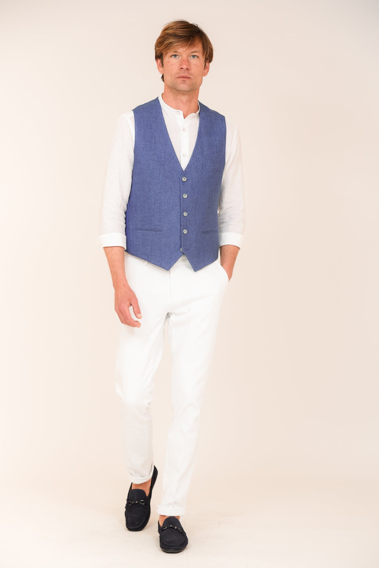 ΑΝΔΡΙΚΟ ΓΙΛΕΚΟ PORTOBELLO'S ΣΕ ΤΖΙΝ ΑΠΟΧΡΩΣΗ ΚΑΙ ΥΦΑΣΜΑ LEOMASTER