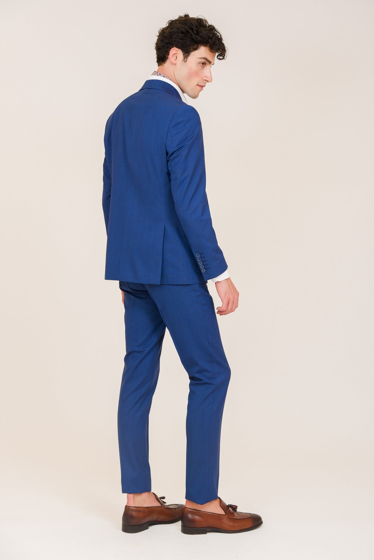 ΑΝΔΡΙΚΟ ΜΟΝΟΠΕΤΟ ΔΙΚΟΥΜΠΟ ΚΟΣΤΟΥΜΙ ΣΕ ΜΠΛΕ ΡΟΥΑ ΑΠΟΧΡΩΣΗ ZIGNONE