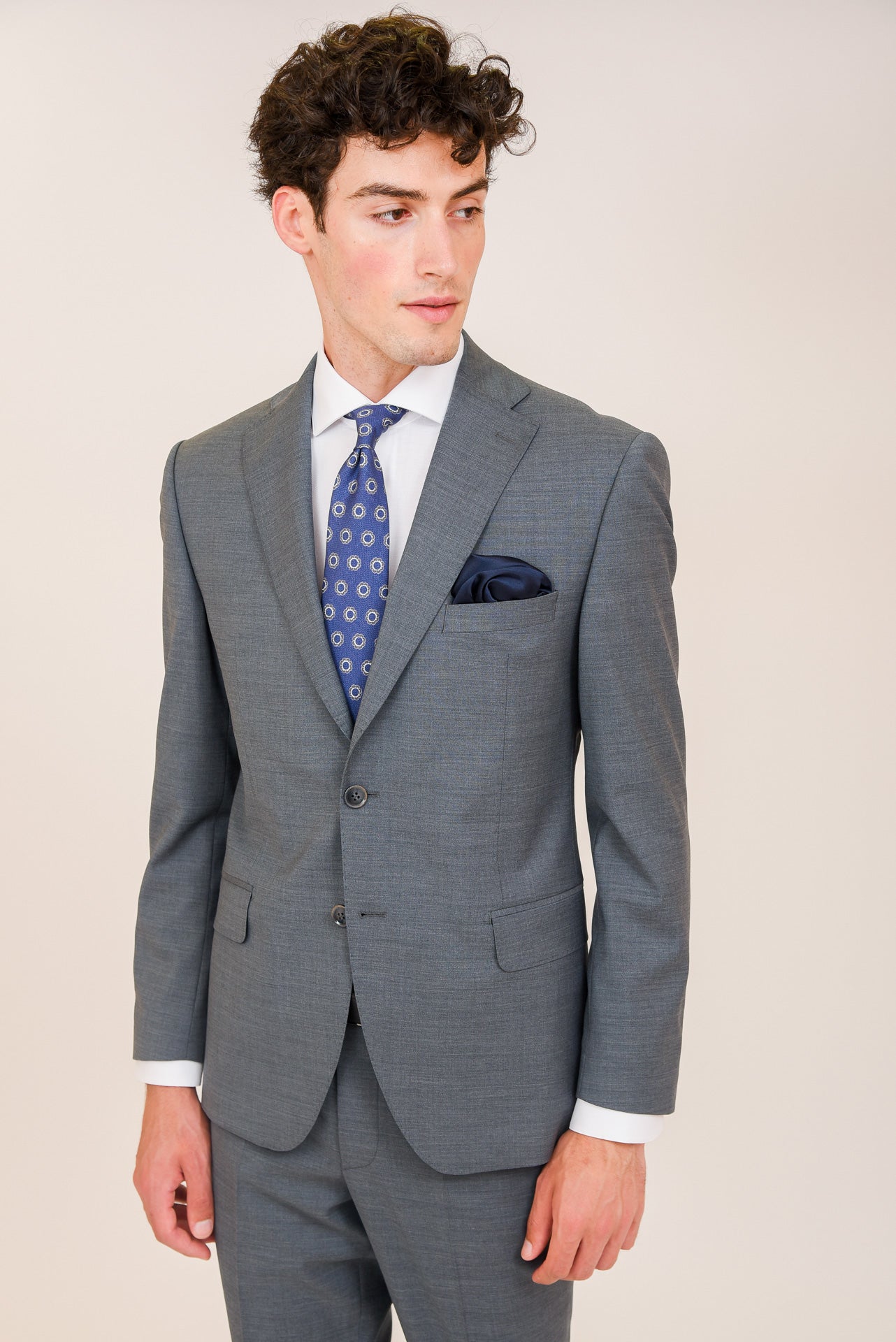 ΑΝΔΡΙΚΟ ΜΟΝΟΠΕΤΟ ΔΙΚΟΥΜΠΟ ΚΟΣΤΟΥΜΙ PORTOBELLO'S ΓΚΡΙ-ΛΑΔΙ ZIGNONE