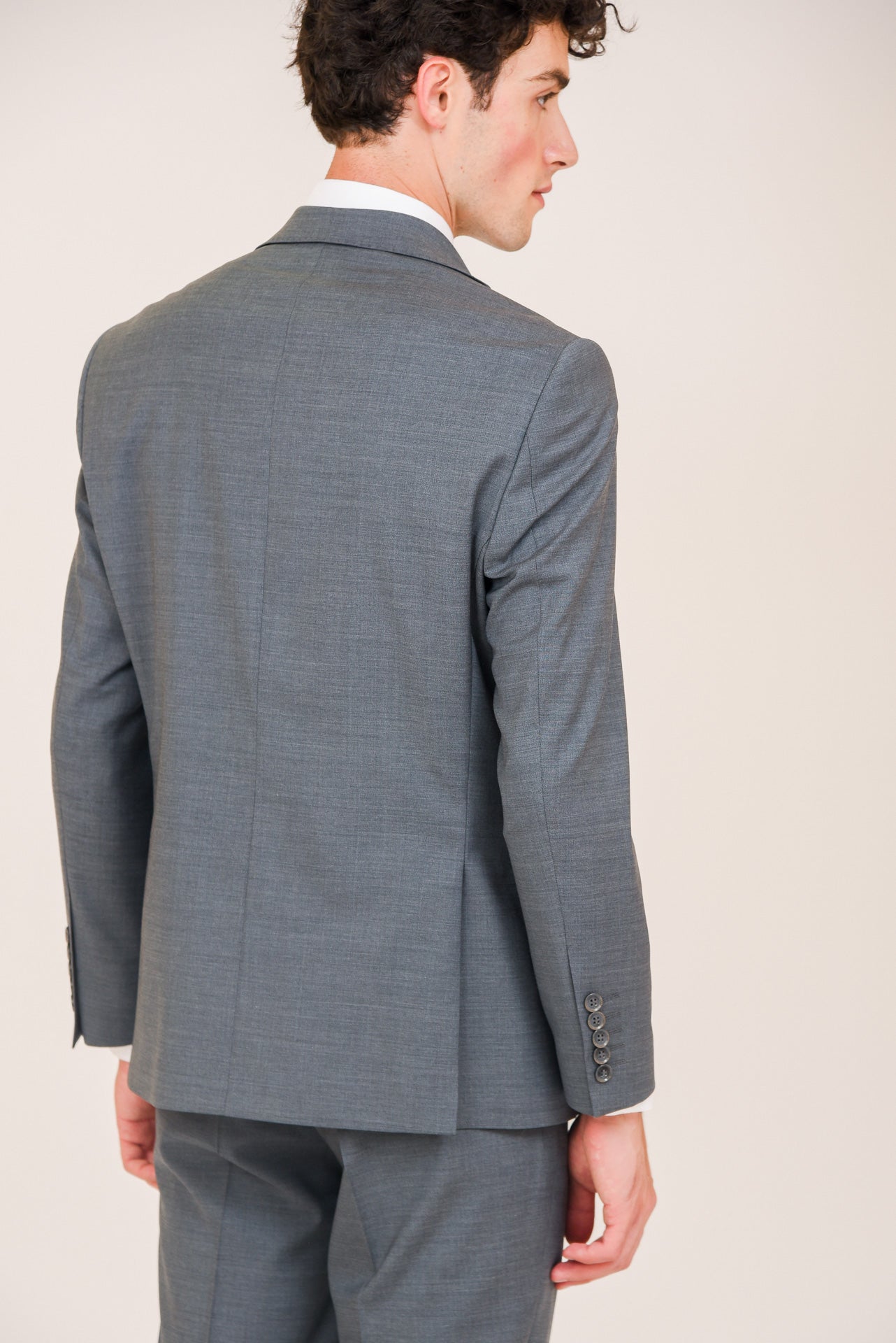 ΑΝΔΡΙΚΟ ΜΟΝΟΠΕΤΟ ΔΙΚΟΥΜΠΟ ΚΟΣΤΟΥΜΙ PORTOBELLO'S ΓΚΡΙ-ΛΑΔΙ ZIGNONE