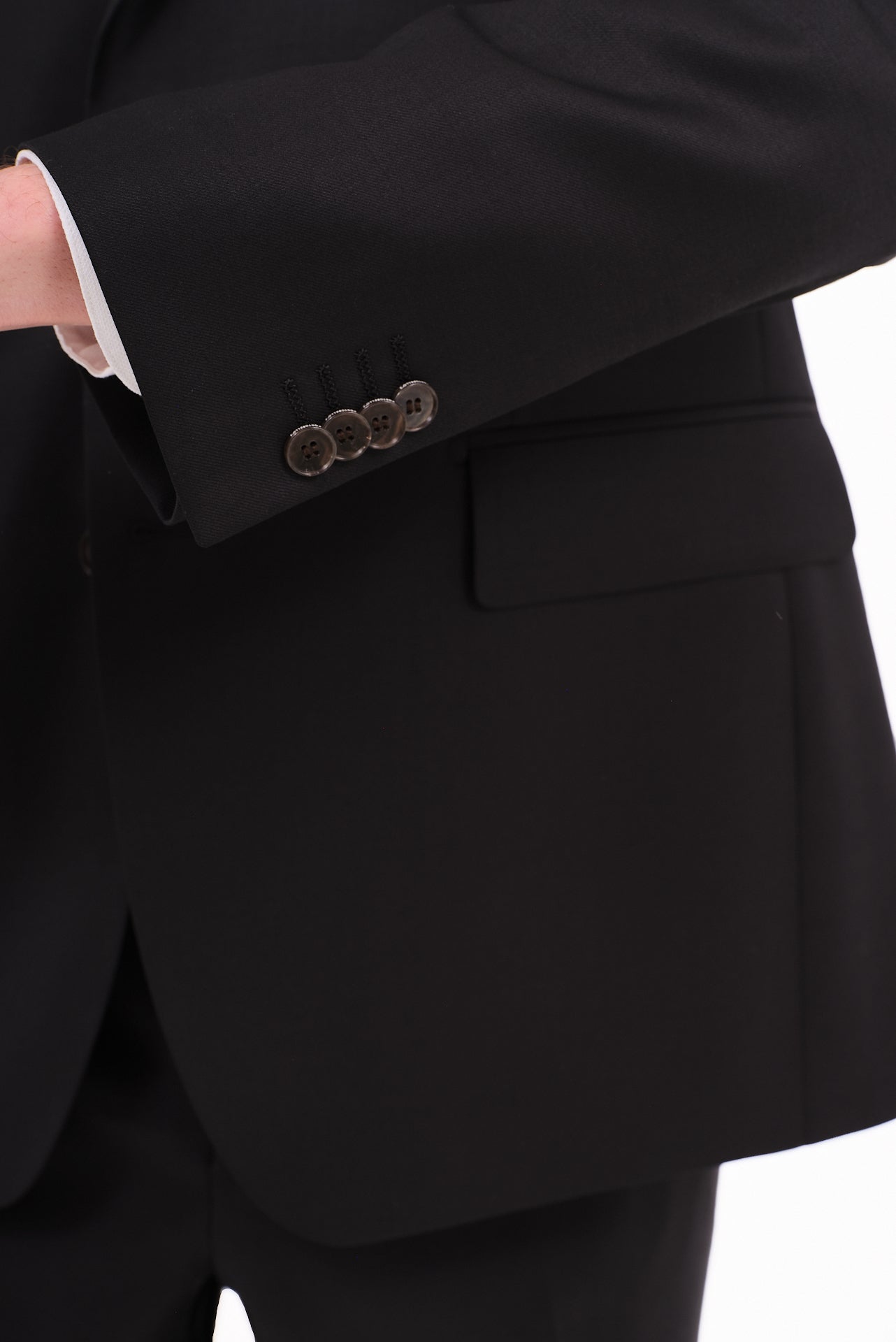 ΑΝΔΡΙΚΟ ΚΟΣΤΟΥΜΙ PORTOBELLO'S ΜΟΝΟΠΕΤΟ ΔΙΚΟΥΜΠΟ ΣΕ ΜΑΥΡΟ ΧΡΩΜΑ ΚΑΝΟΝΙΚΗ ΓΡΑΜΜΗ