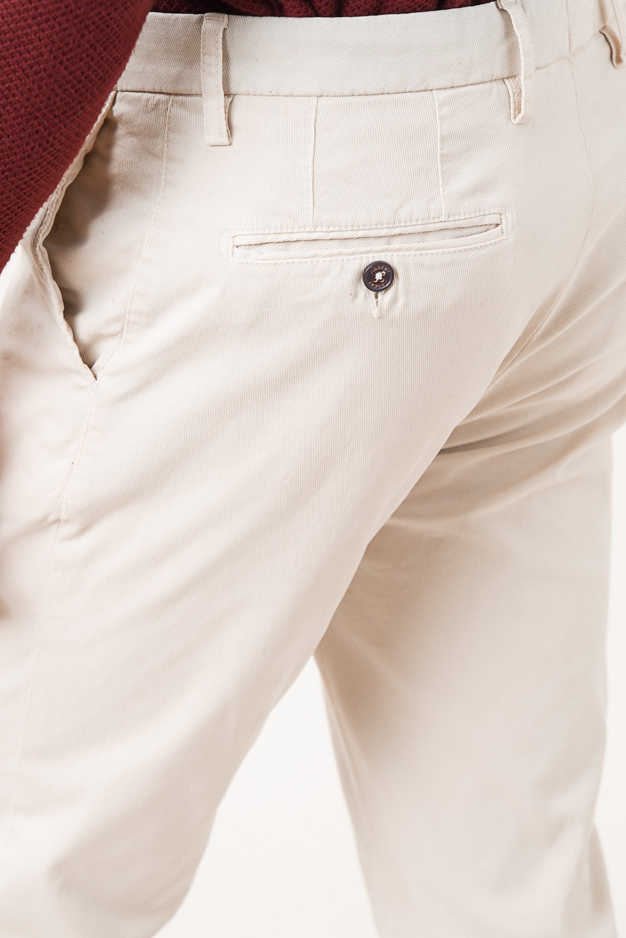 ΑΝΔΡΙΚΟ ΠΑΝΤΕΛΟΝΙ CHINOS PORTOBELLO'S ΣΕ ΕΚΡΟΥ ΧΡΩΜΑ SLIM FIT