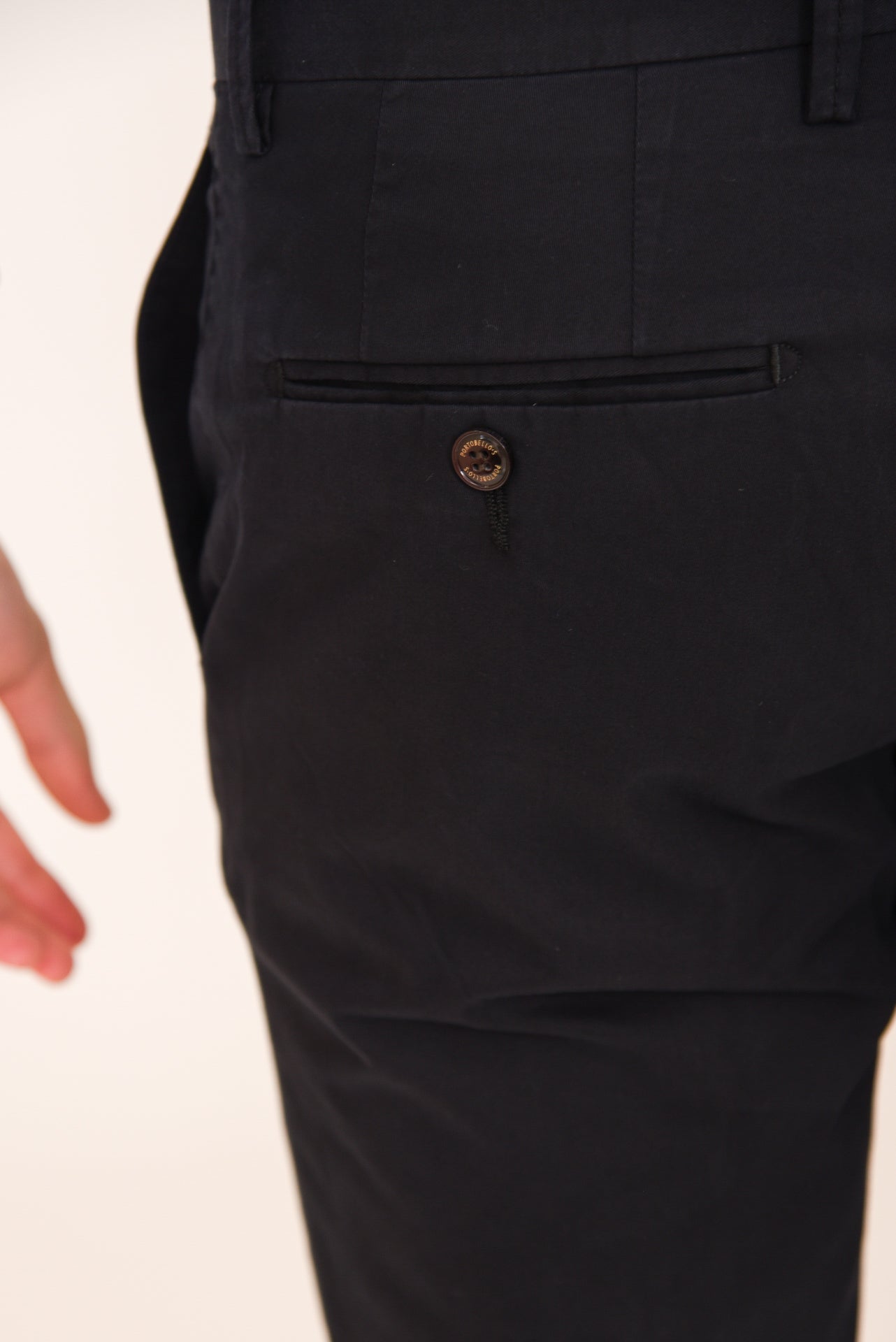 ΑΝΔΡΙΚΟ ΠΑΝΤΕΛΟΝΙ CHINOS PORTOBELLO'S DARK BLUE ΣΕ SLIM ΓΡΑΜΜΗ