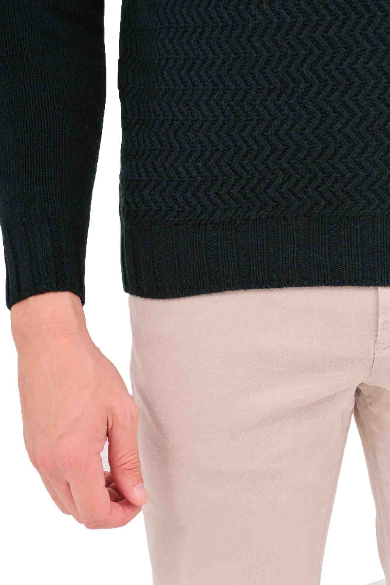 ΑΝΔΡΙΚΟ ΠΡΑΣΙΝΟ ΖΙΒΑΓΚΟ PORTOBELLO'S ΜΕ ΣΧΕΔΙΟ ΣΤΗΝ ΠΛΕΞΗ