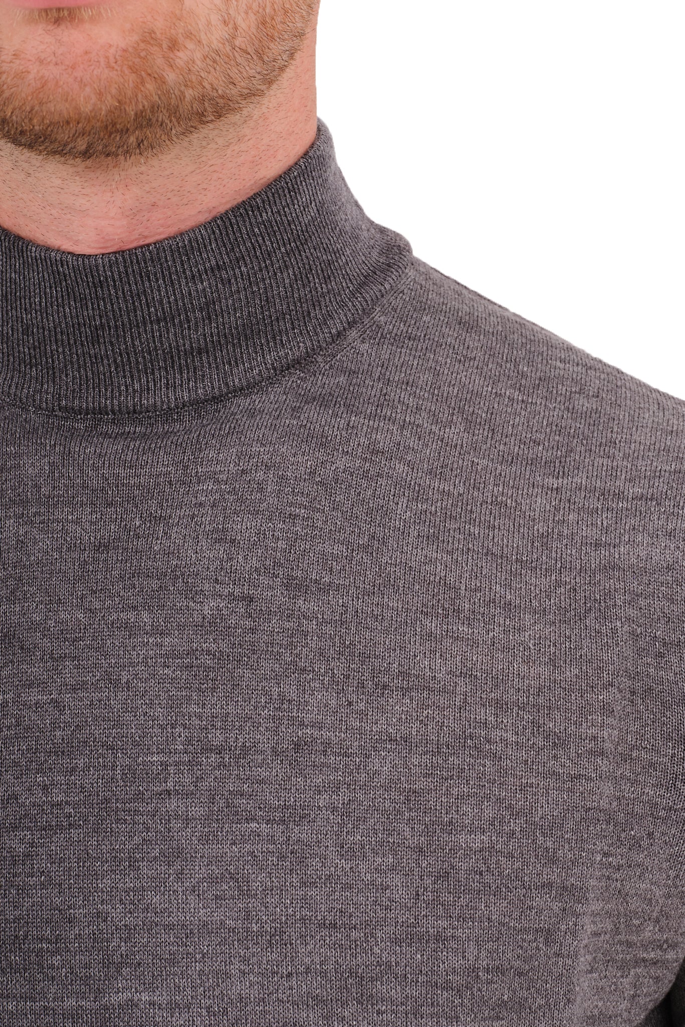 ΑΝΔΡΙΚΟ ΠΟΥΛΟΒΕΡ LUPETTO PORTOBELLO'S ΣΕ ΓΚΡΙ ΣΚΟΥΡΟ ΧΡΩΜΑ