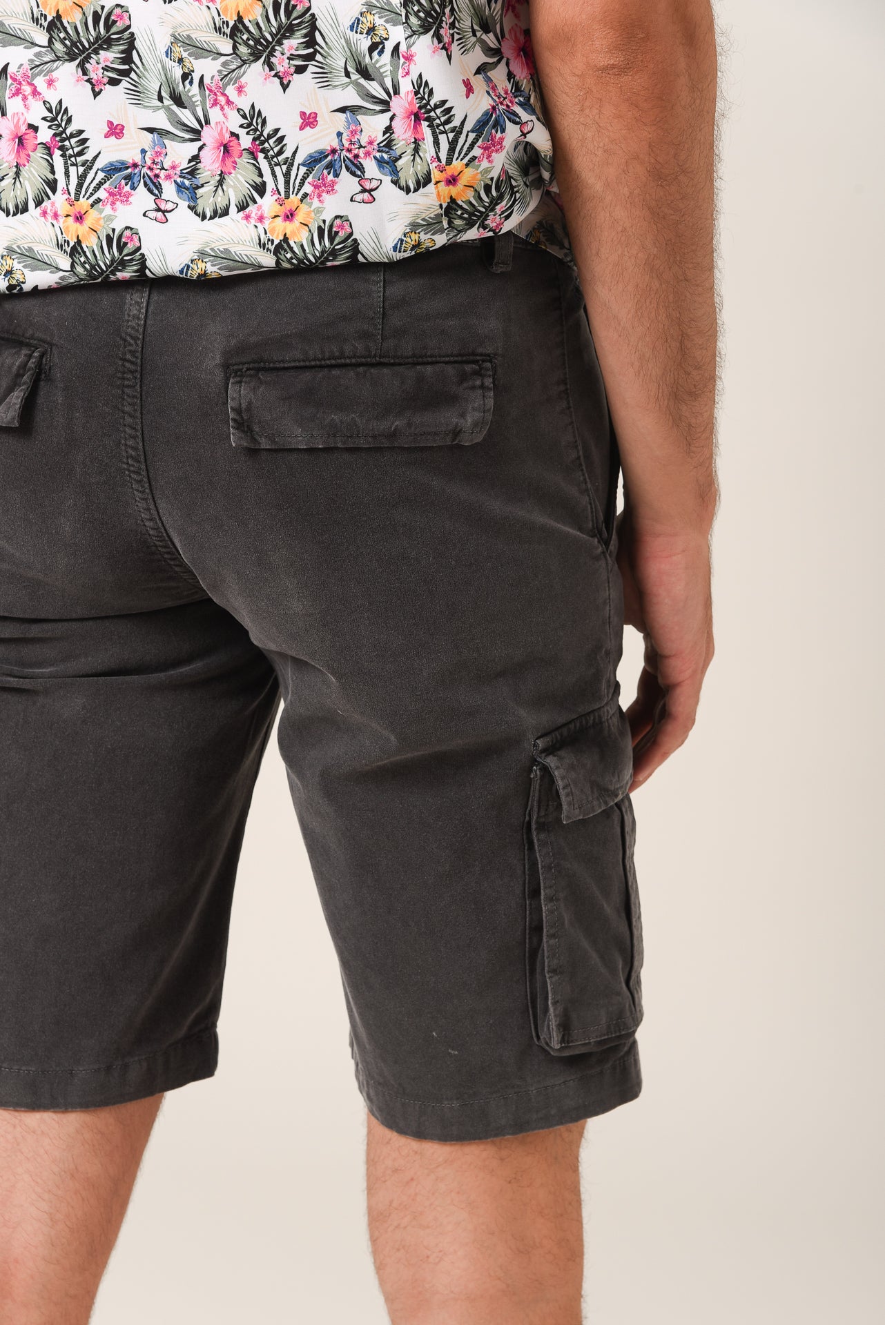 ΑΝΔΡΙΚΗ ΒΕΡΜΟΥΔΑ CARGO PORTOBELLO'S ΣΚΟΥΡΟ ΓΚΡΙ