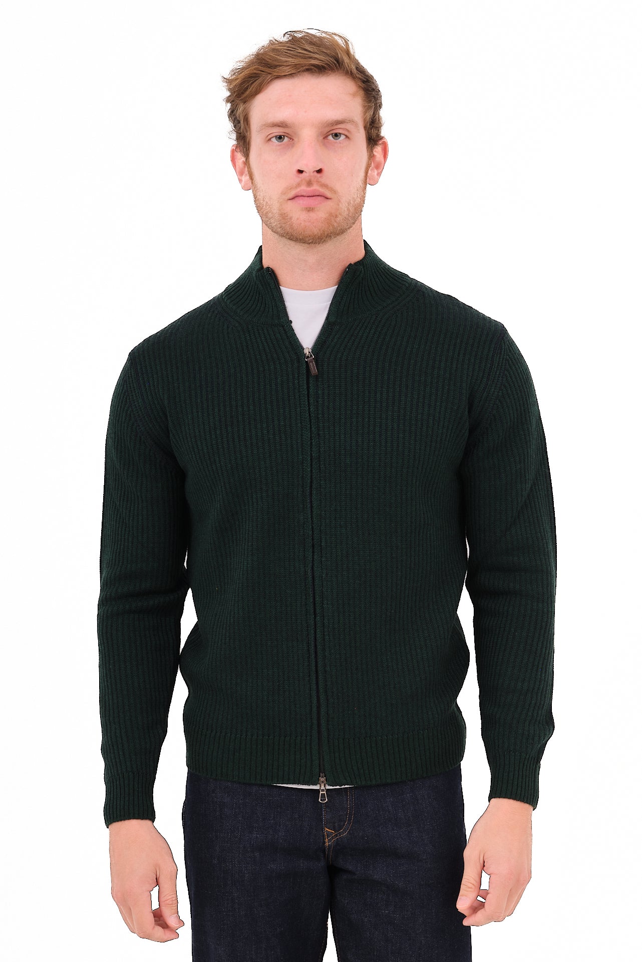 ΑΝΔΡΙΚΗ ΖΑΚΕΤΑ CARDIGAN PORTOBELLO'S ΣΕ ΧΑΚΙ ΧΡΩΜΑ ΜΕ ΨΗΛΟ ΛΑΙΜΟ